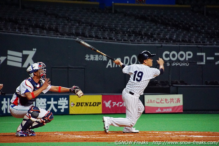 井山敬介さん率いる野球チーム「NEW WALK YANKEES」 vs Brain presents タマキちゃんを応援しよう!!チャリティーゲーム in 札幌ドーム